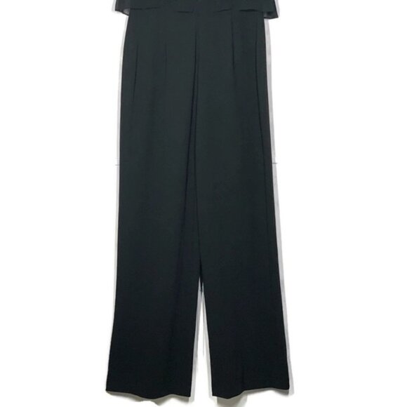 DEPOP CALVIN KLEIN TieNeck Sleeveless Wide Leg Jumpsuit - Picture 5 of 11